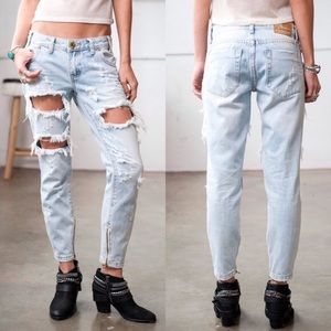 One Teaspoon Saint Trashed Freebirds